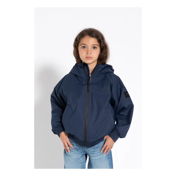 Imperméable Flaw | Bleu marine- Image produit n°1