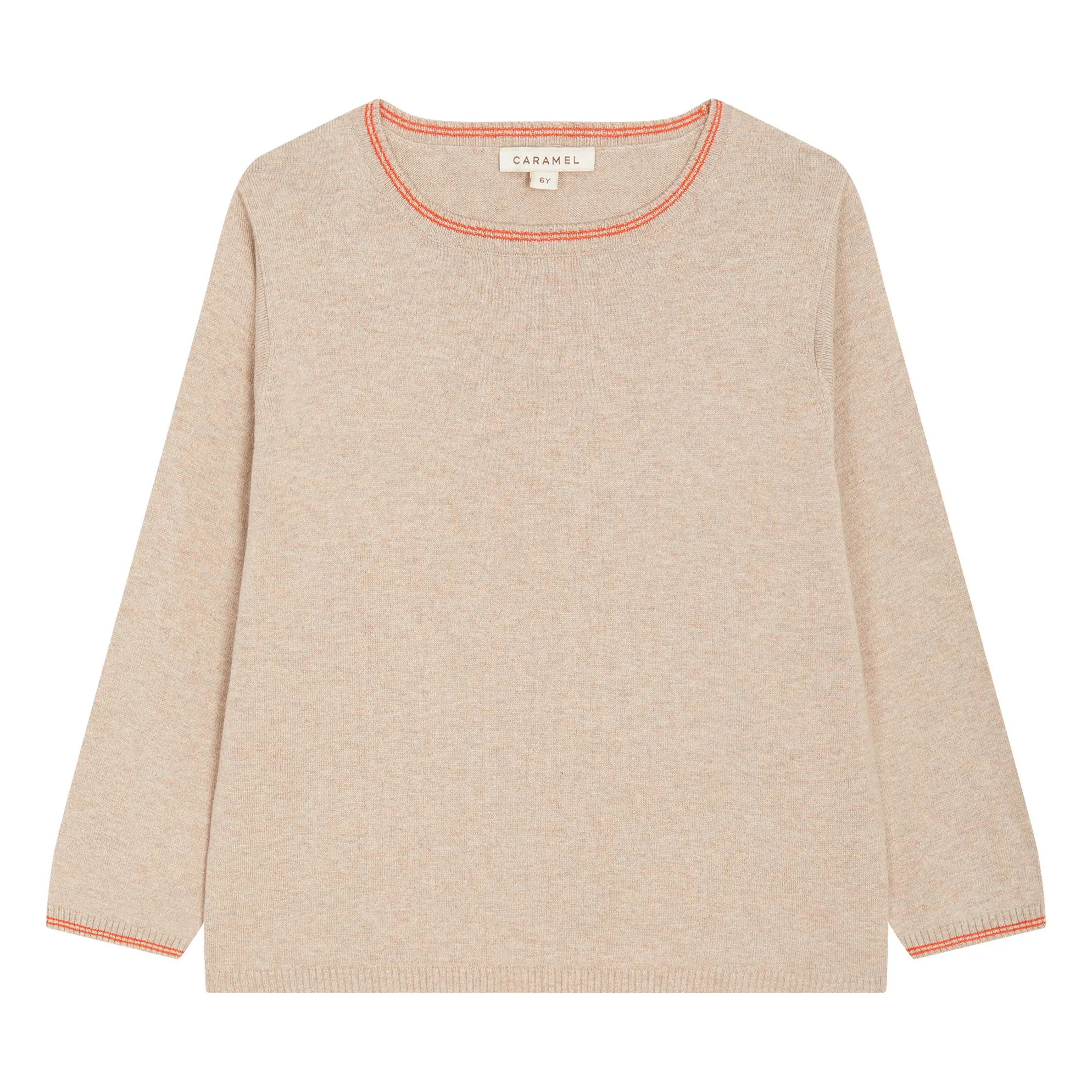 Caramel Taupe Brown Laurel Responsible Cotton Jumper