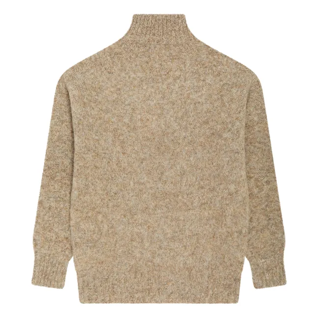 Maglione dolcevita in lana Sylvester | Beige color naturale