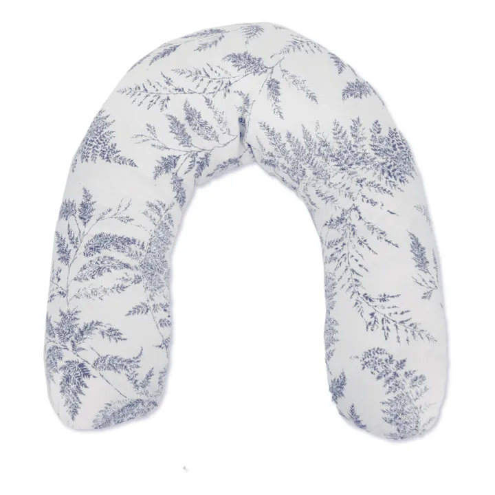 Cojín de lactancia Feuillage | Azul Marino- Imagen del producto n°0