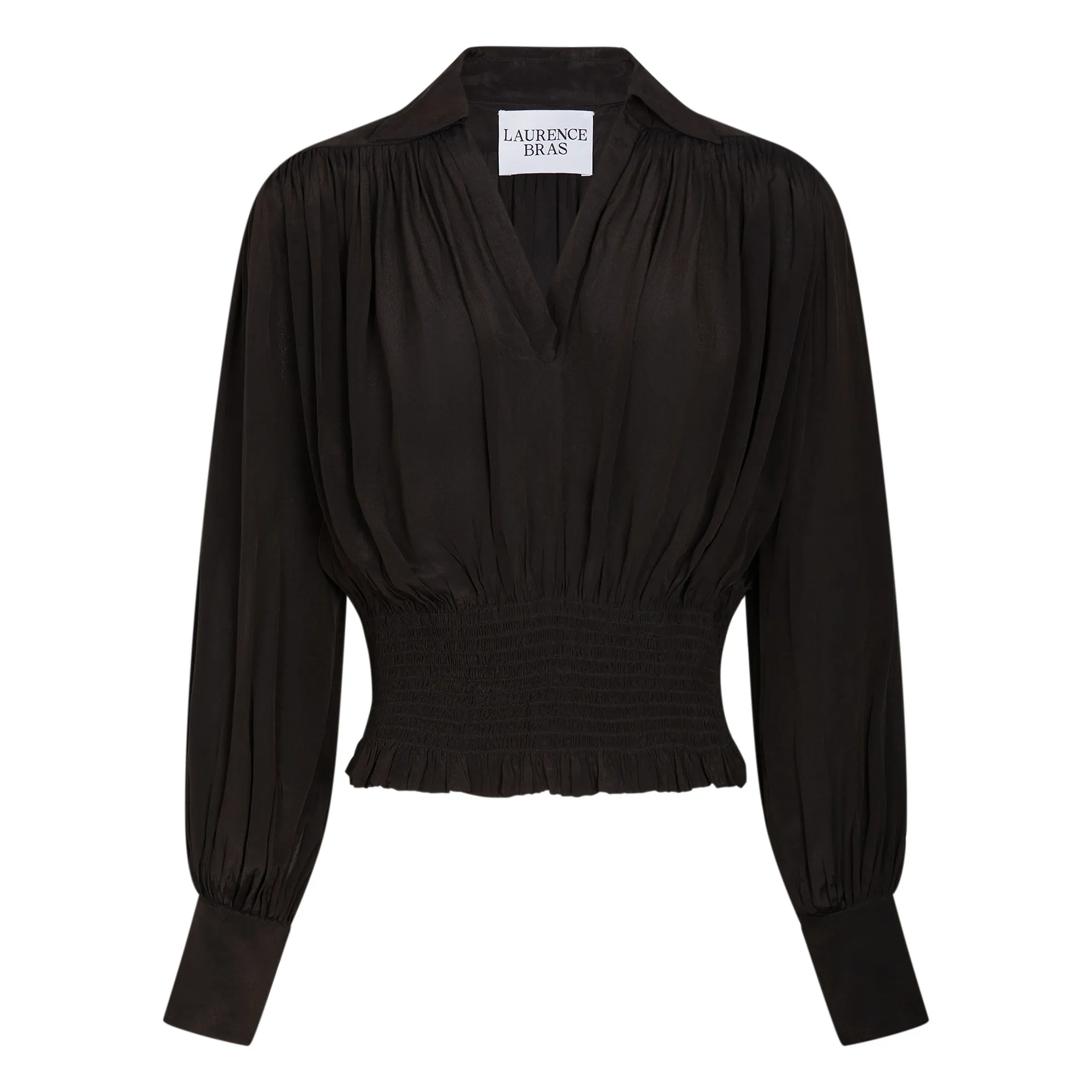 Laurence Bras Black New Turin Blouse
