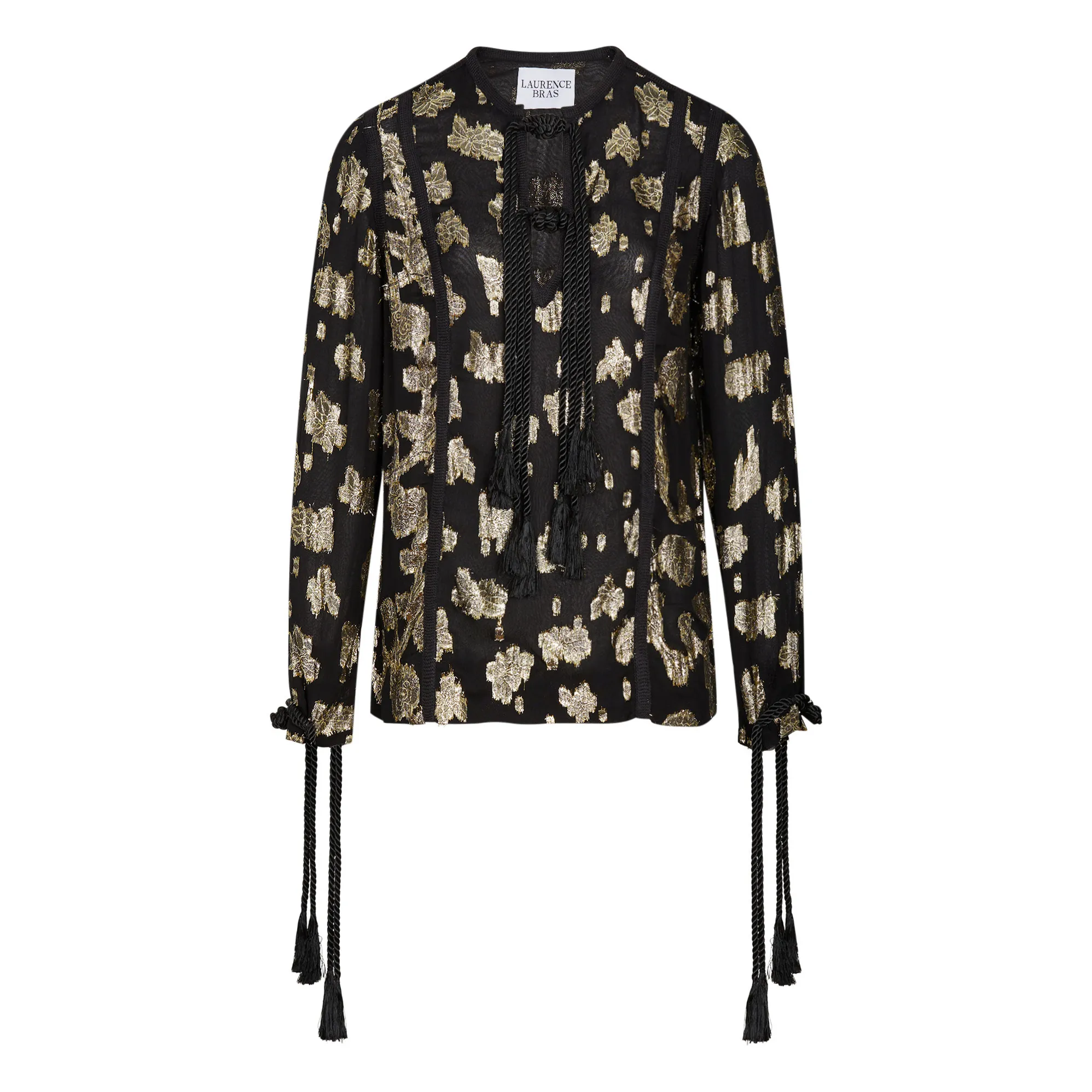 Laurence Bras Black Giacometti Blouse