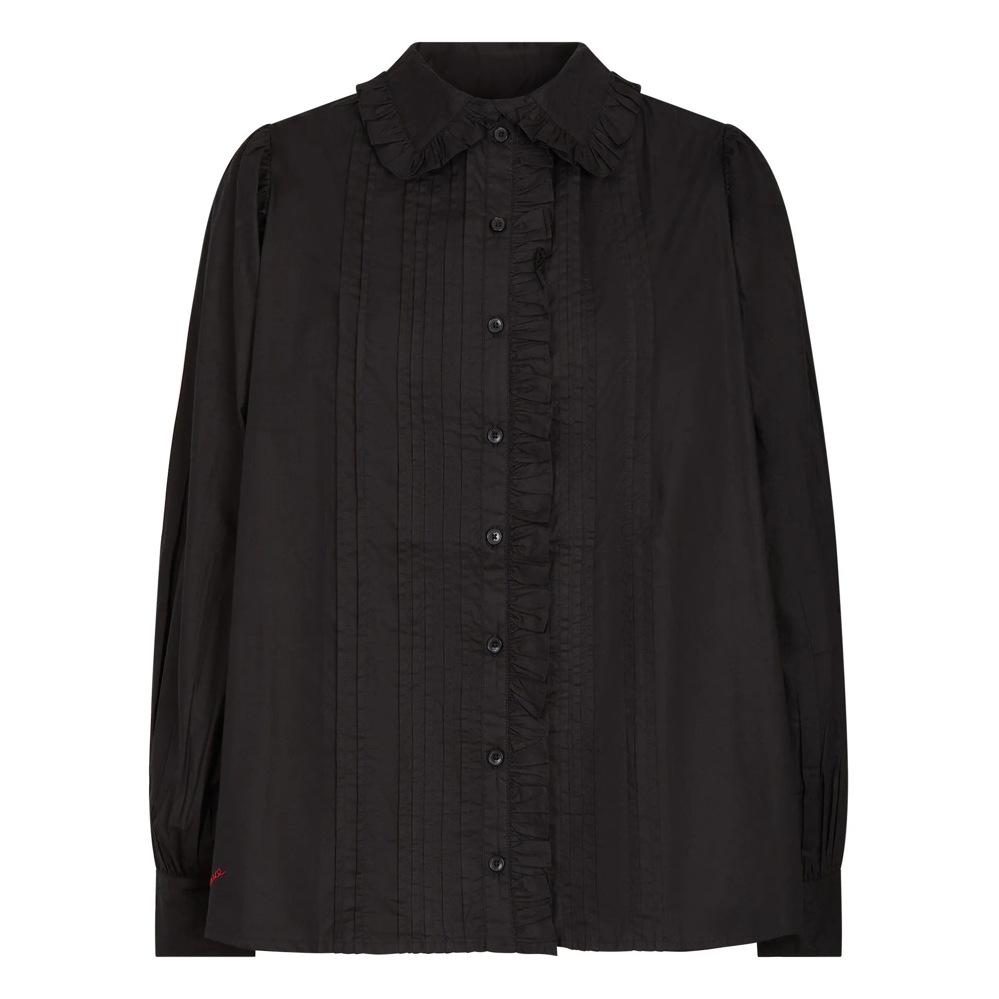 Laurence Bras Black Chameli Blouse