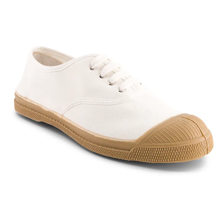 Tennis Lacets Colorsole | Blanc- Image produit n°1
