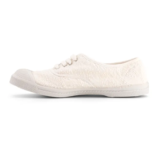 Tennis Broderie Anglaise | Bianco