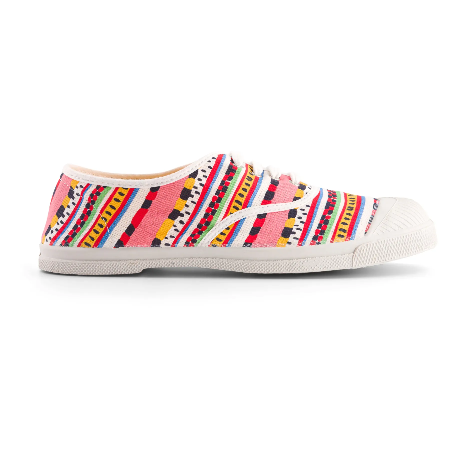 Bensimon Pink Tennis Laces X Lucas Du Tertre