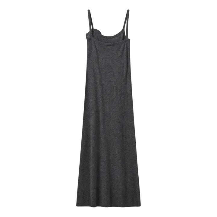 The Garment Como Wool Slip Dress Charcoal grey Smallable
