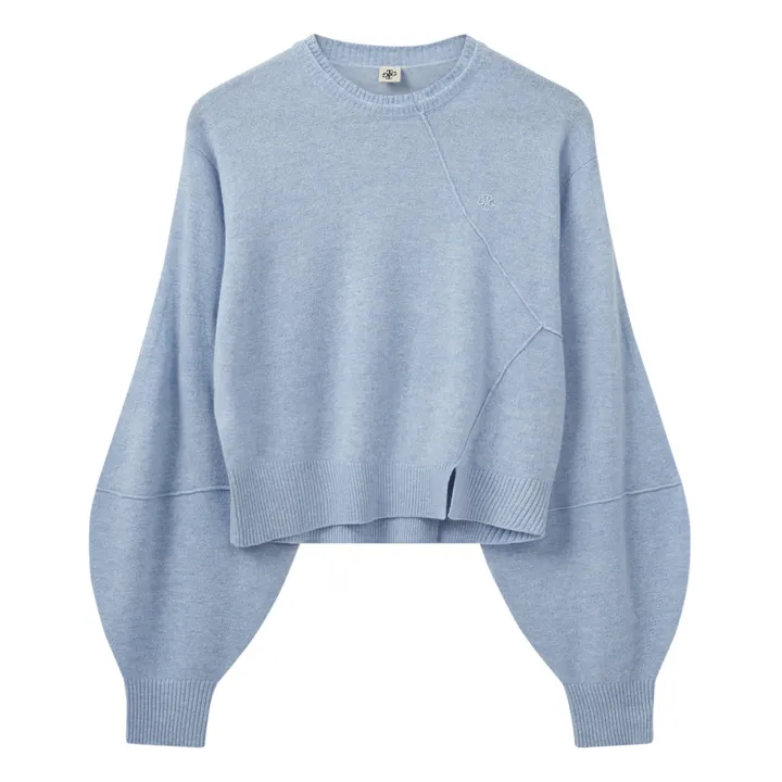 Jersey de lana Como | Azul Claro- Imagen del producto n°0