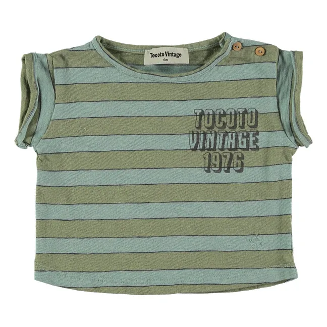 T-Shirt 1976 Baby Coton Bio | Vert