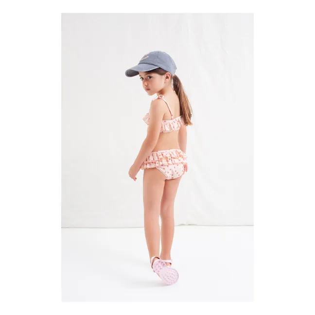 Heart Swimsuit | Pale pink
