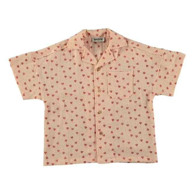 Heart Shirt | Pale pink