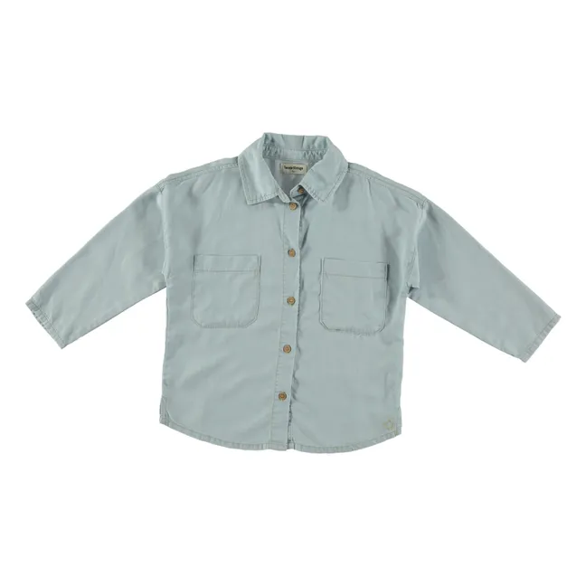 Camisa Lyocell | Azul Cielo