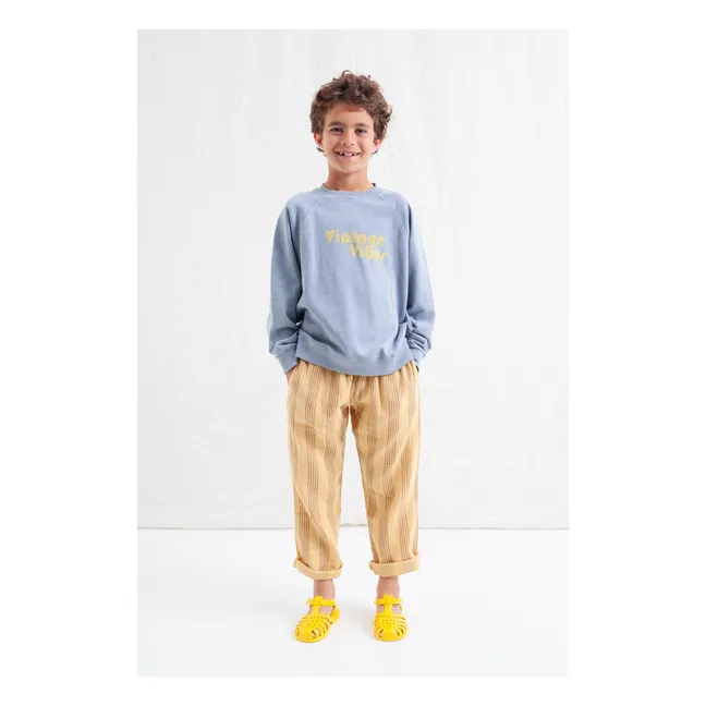 Pantalones a rayas | Amarillo