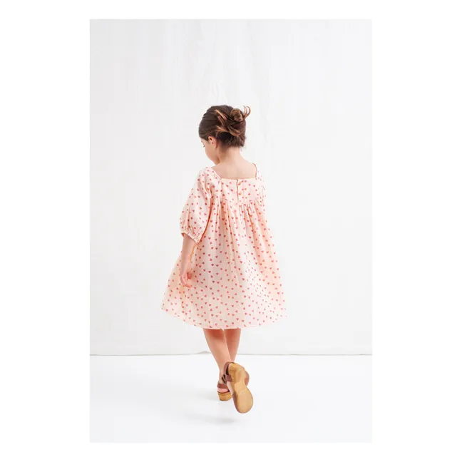 Heart dress | Pale pink