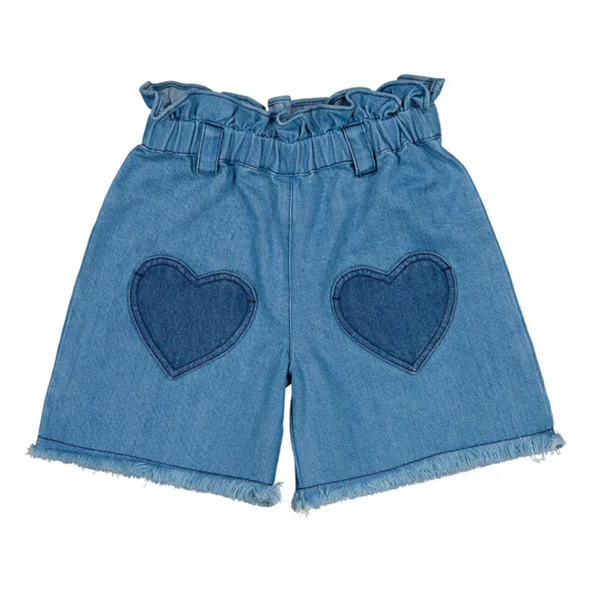 Coolette Denim shorts | Denim blue