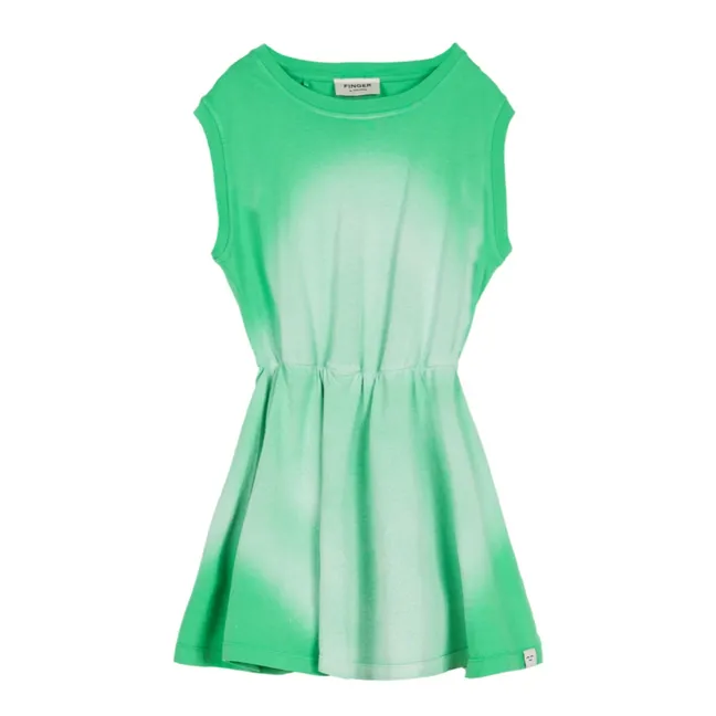 Roobie Tie & Dye dress | Green