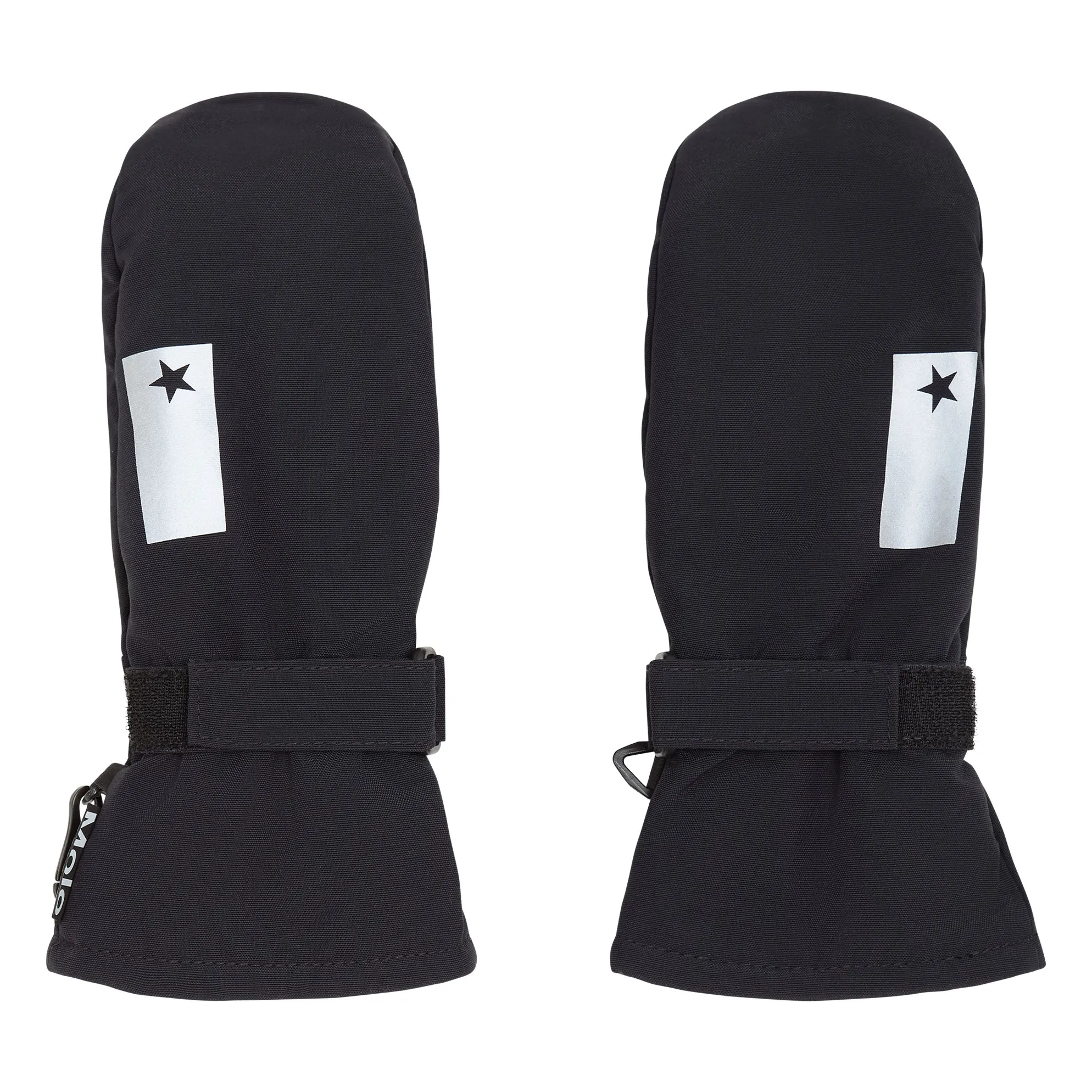 Molo Black Mitzy Recycled Mittens