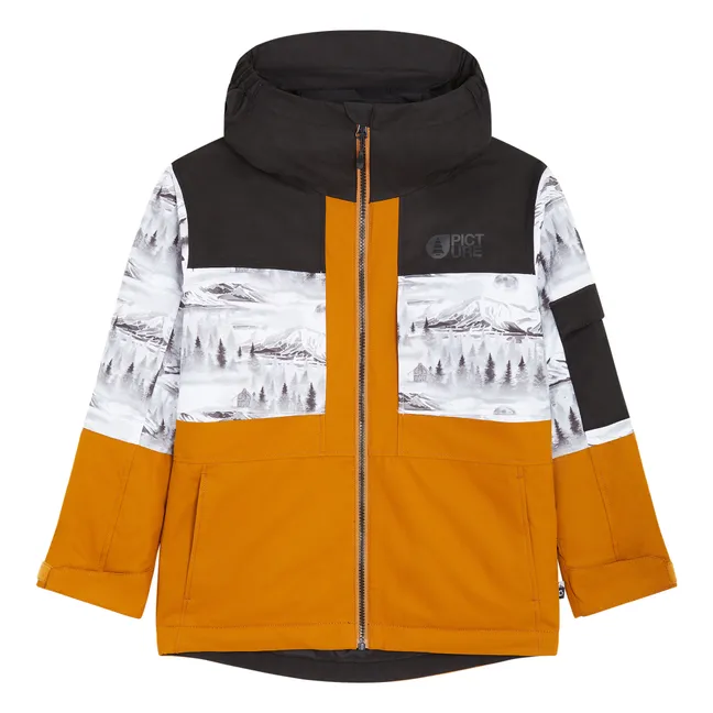 Edytor Recycled Ski Jacket | Orange Rouille