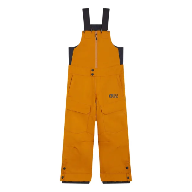 Salopette de Ski Ninge Recyclée | Orange Rouille
