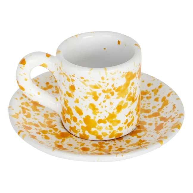 Cup and saucer Point | Yellow