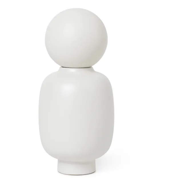 Muse Talia ceramic vase | White