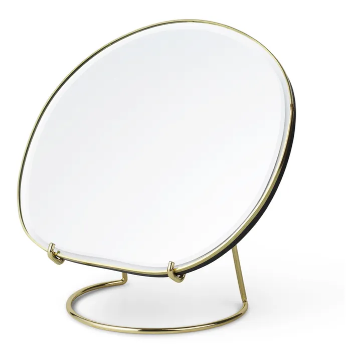Pond Table Mirror | Gold- Product image n°0