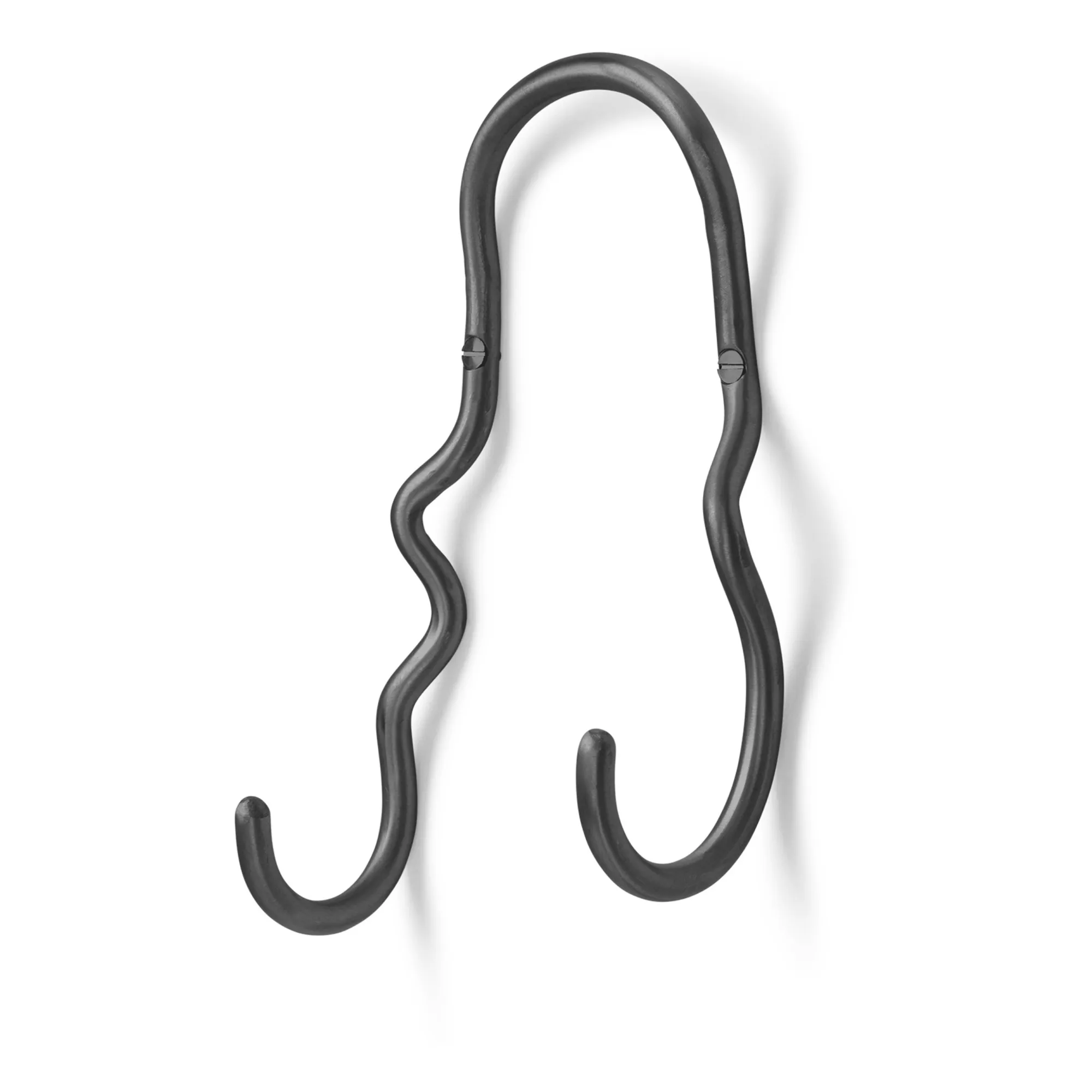 Ferm Living Black Double Curvature Hook