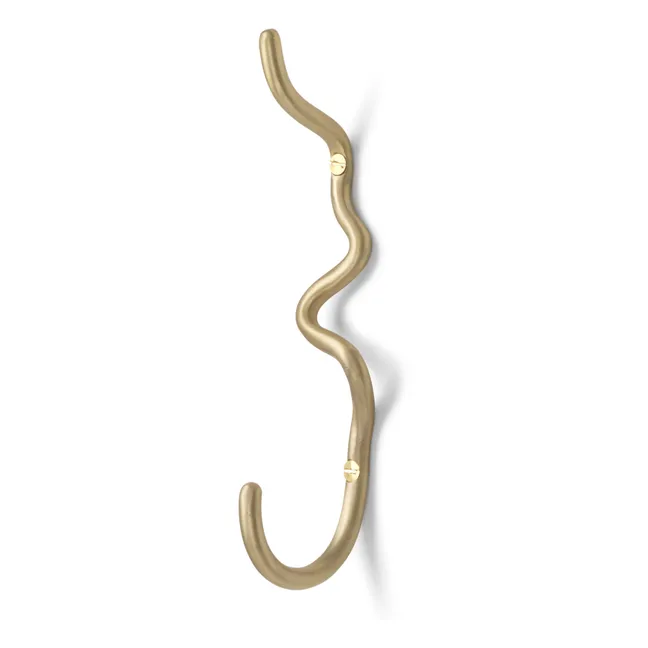 Curvature Coat Hook | Brass