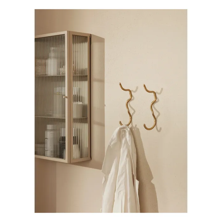 Curvature Coat Hook | Brass- Product image n°1