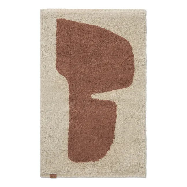 Lay Bath Mat | Brick red