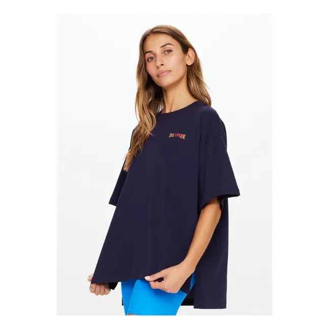 Magic Laura T-shirt Organic cotton | Navy blue