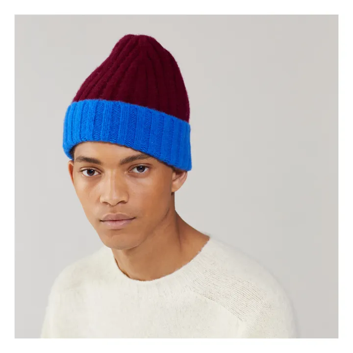 Wool hat | Burgundy- Product image n°0
