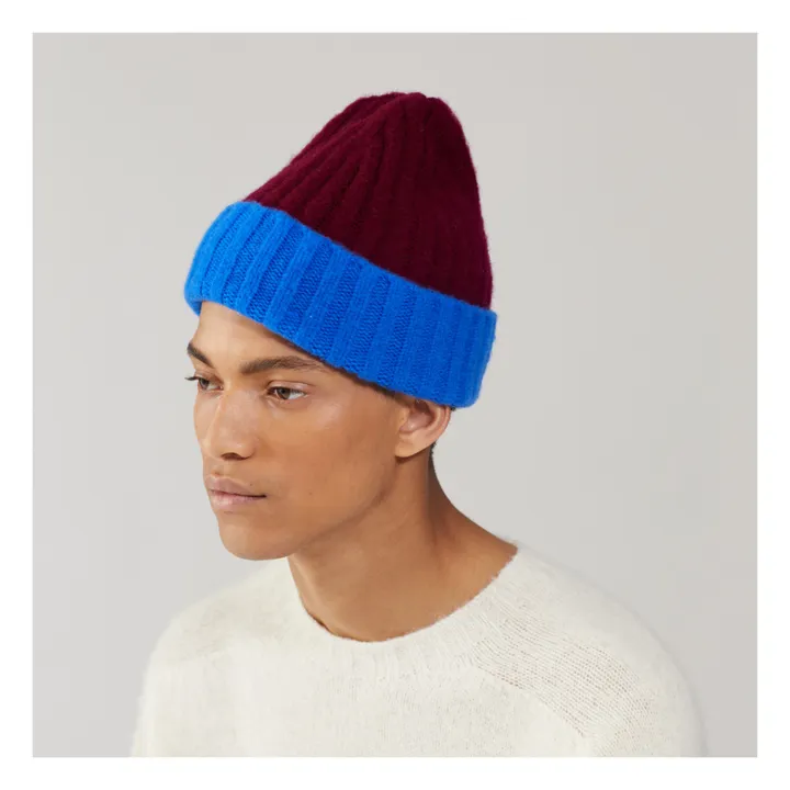 Wool hat | Burgundy- Product image n°3