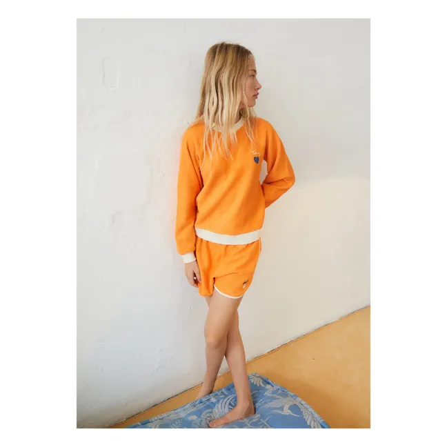 Maglione in spugna Compton | Arancione