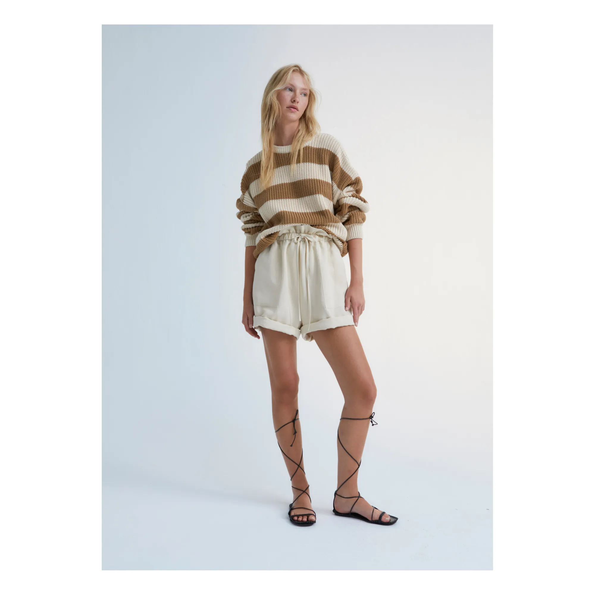 The New Society Women's Natural Harbor Shorts - Collection