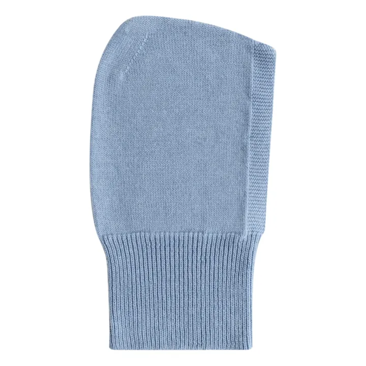 Eddy Merino wool balaclava | Light blue- Product image n°0