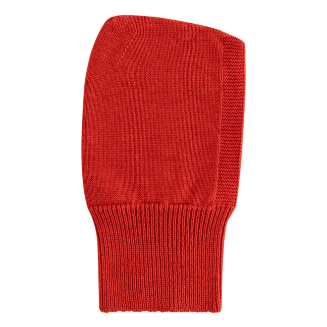 Pasamontañas de lana merina Eddy | Rojo