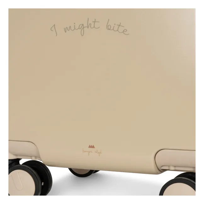 Tiger suitcase | Beige