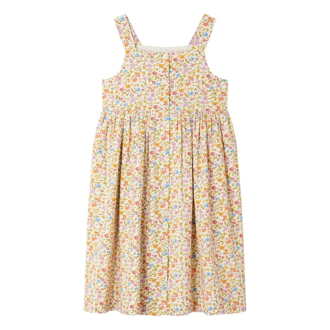 Robe Fleurie Laly | Abricot