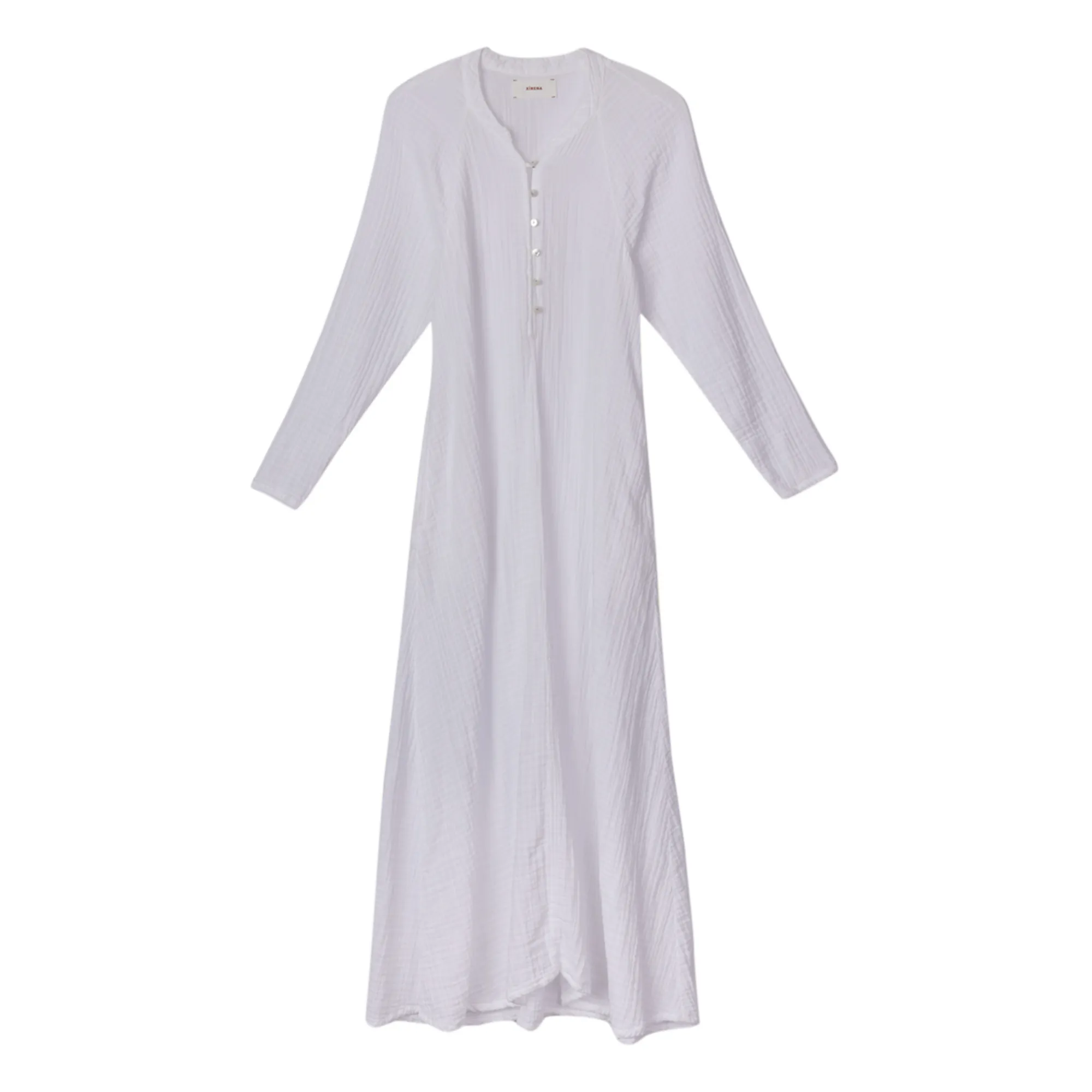 Xirena White Tabitha Cotton Gauze Dress