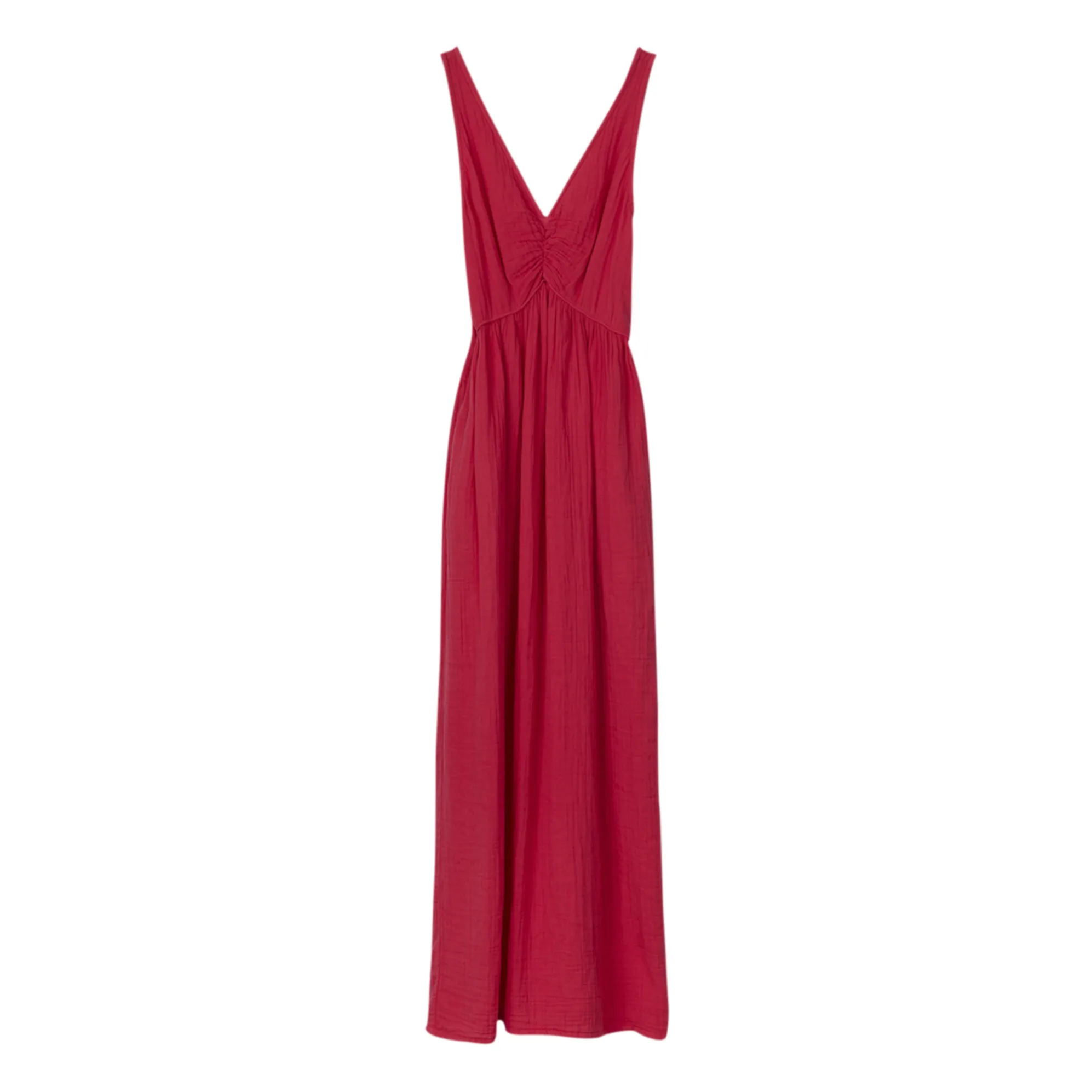 Xirena Fuchsia Faedra Cotton Gauze Dress