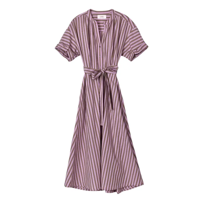 Liora Stripes Dress | Pink