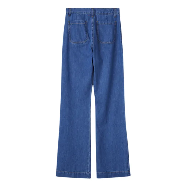 Jeans Gloria in cotone riciclato | Blu