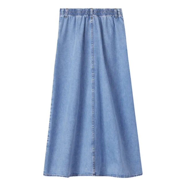 Skirt Gerri Denim Recycled Cotton | Light Blue