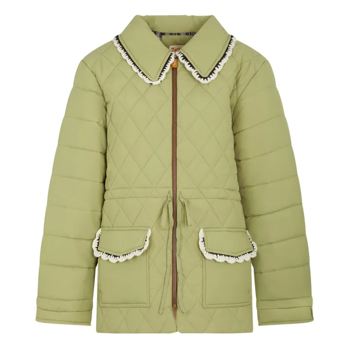 Tach Clothing - Blossom Quilted Jacket - Khaki | Smallable