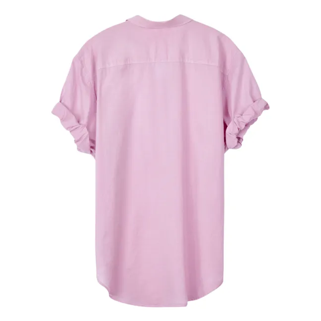 Channing Hemd aus Baumwollpopeline | Rosa