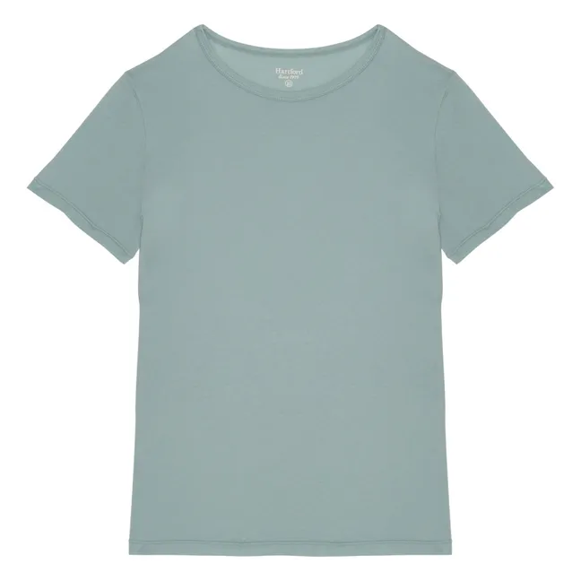 Light Crew T-Shirt | Wassergrün