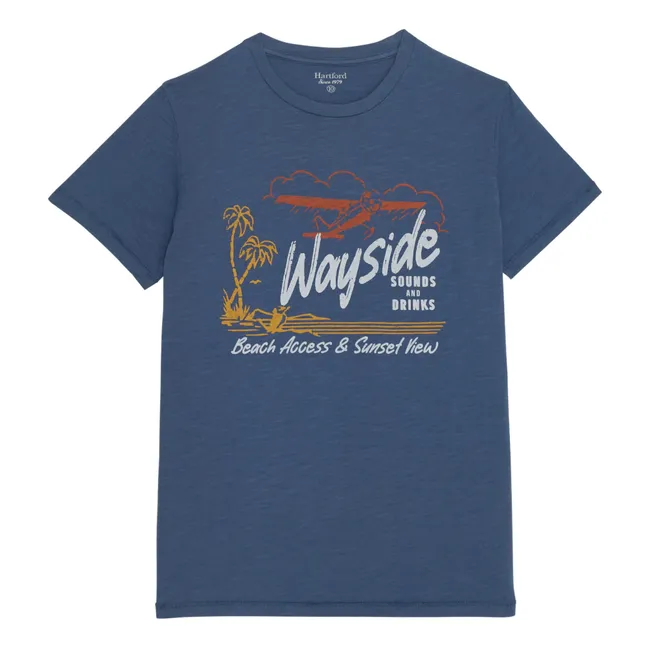 Maglietta Wayside | Cobalto
