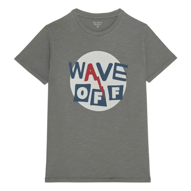 Wave T-Shirt | Olive green