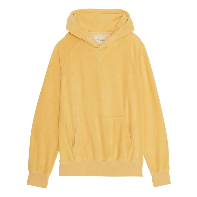 Bouclette Hoodie | Yellow